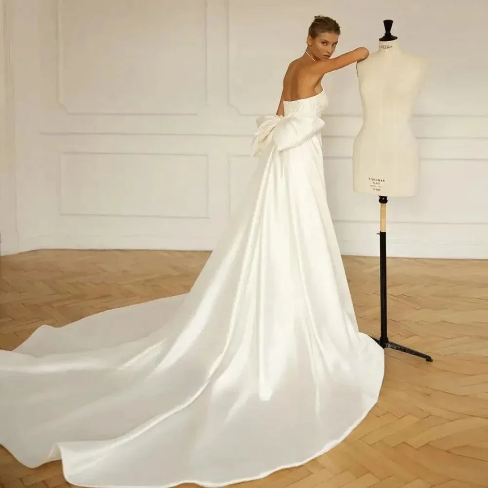Stunning Detachable Bridal Overskirt