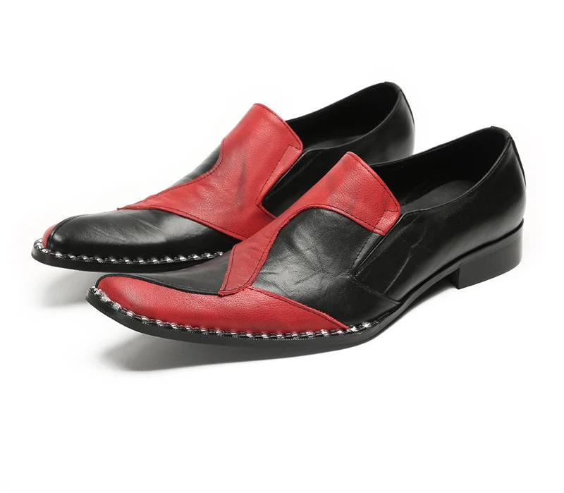 Stunning Slip-On Oxford Leather Shoes