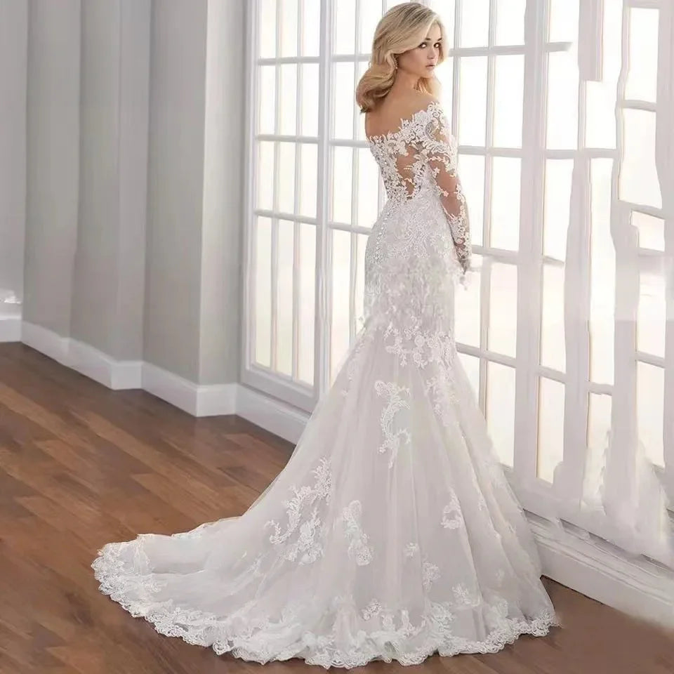 Luxury Crystal Appliqued Bridal Couture