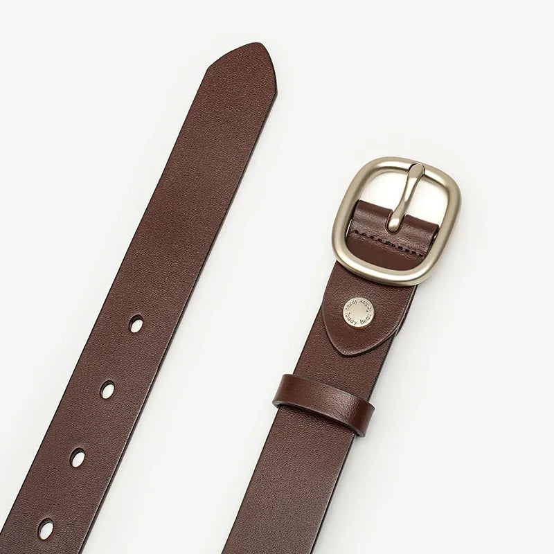 Stylish Gold Needle Buckle Belt