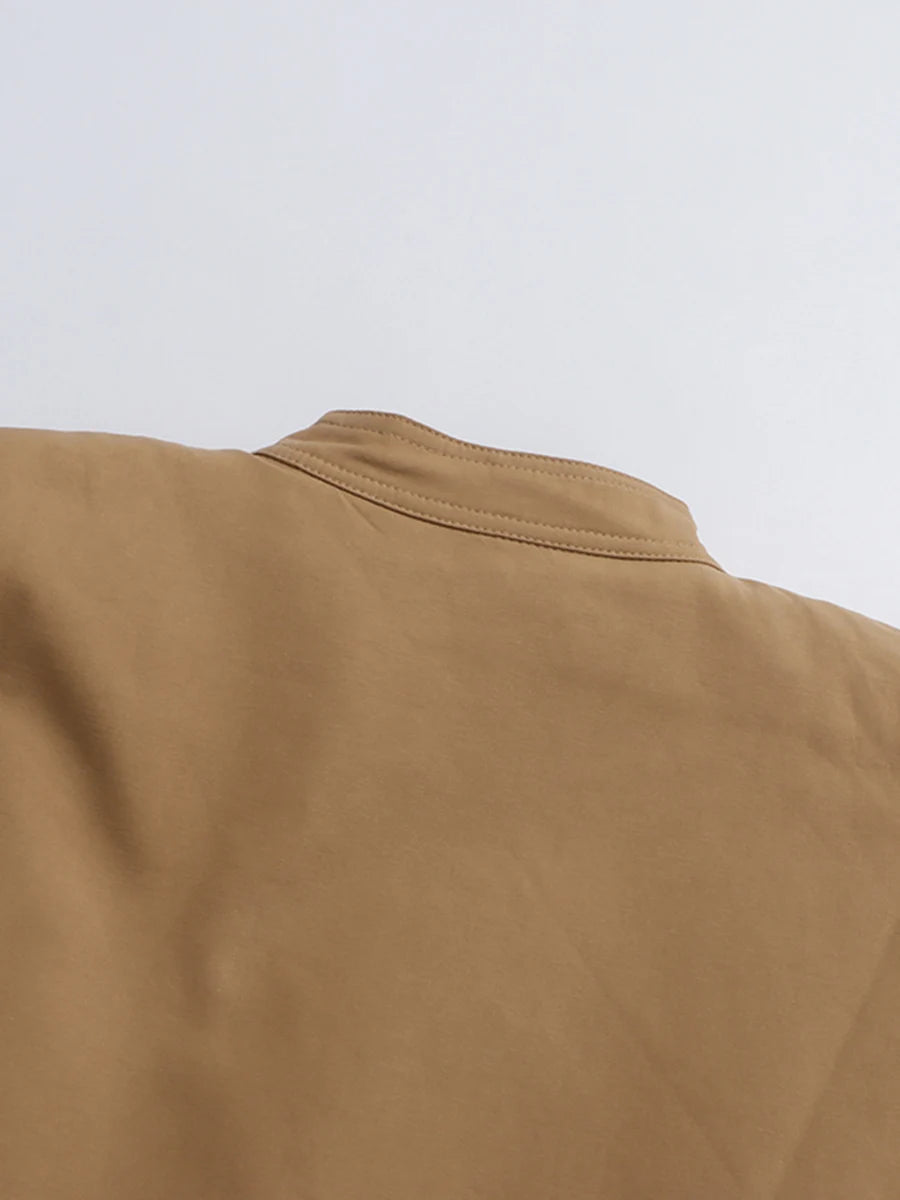 Vintage Spliced Women’s Loose Coat