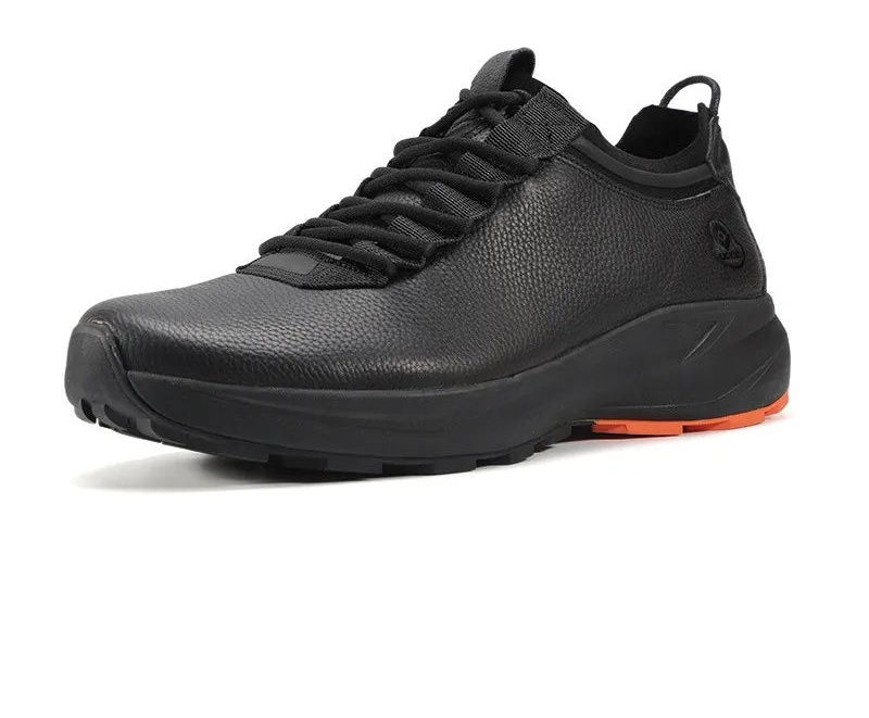 Durable Anti-Slip Leather Sports Shoes