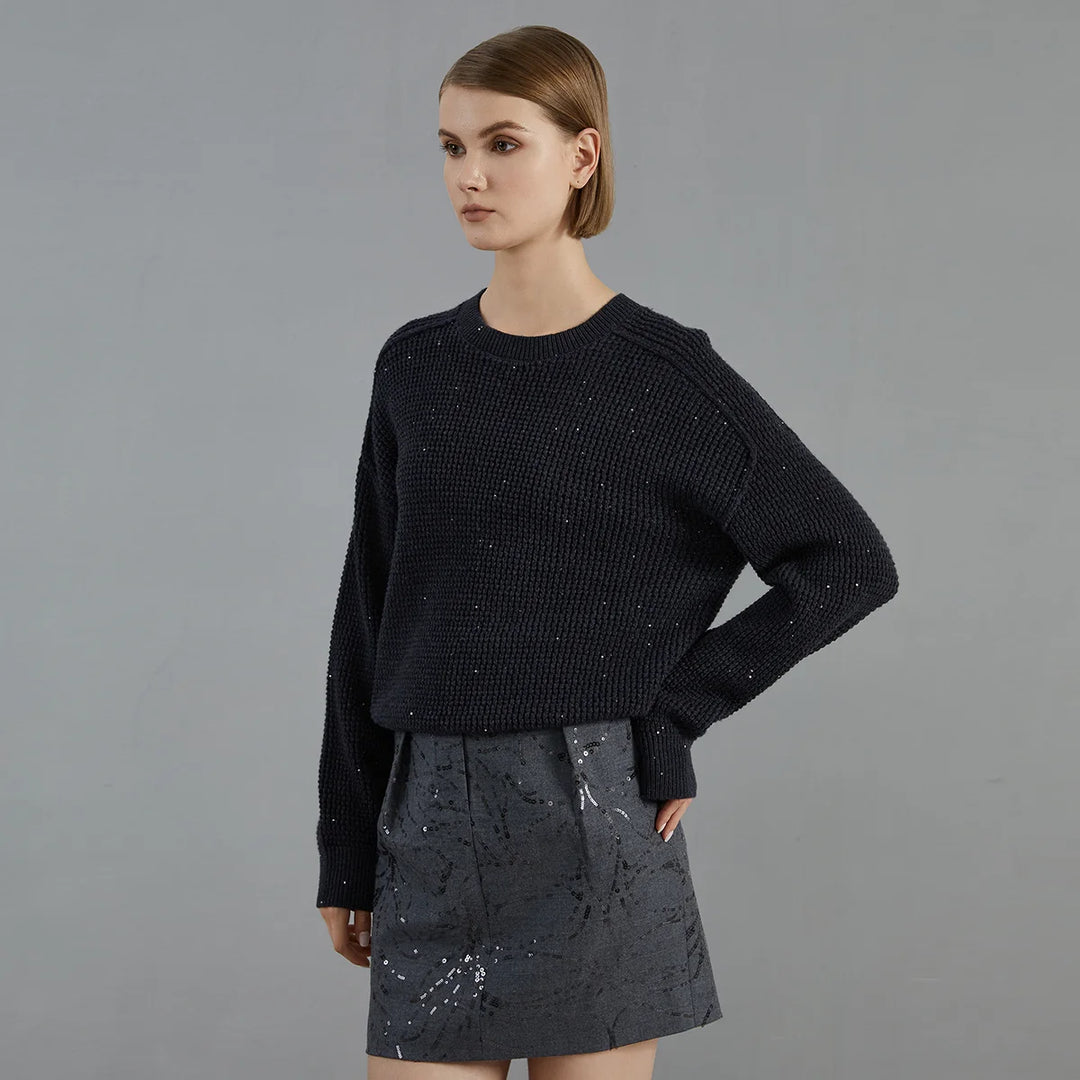 Luxury Thick Wool Pullover Sweater
