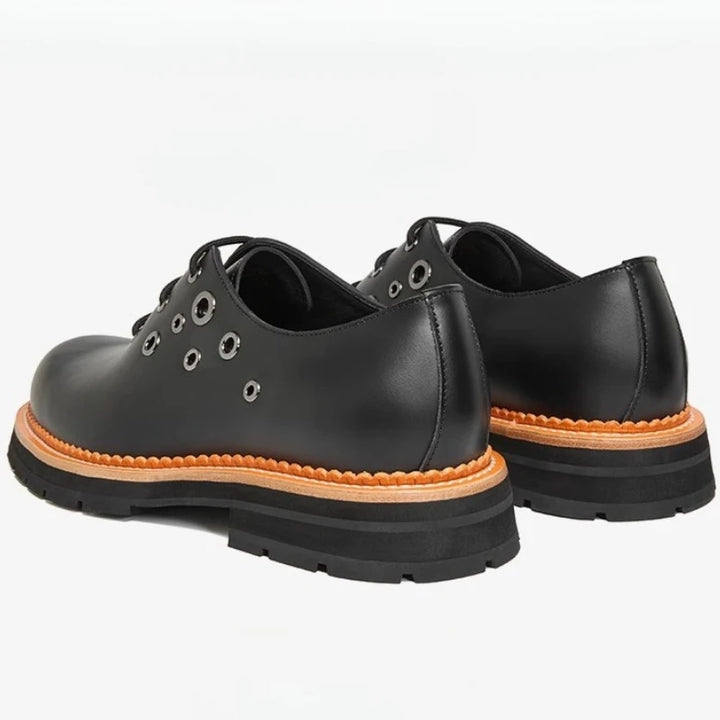 Noble Men's Hand-Sewn Derby Shoes