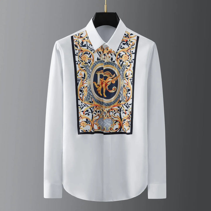 Stylish Retro Court Style Luxury Shirt