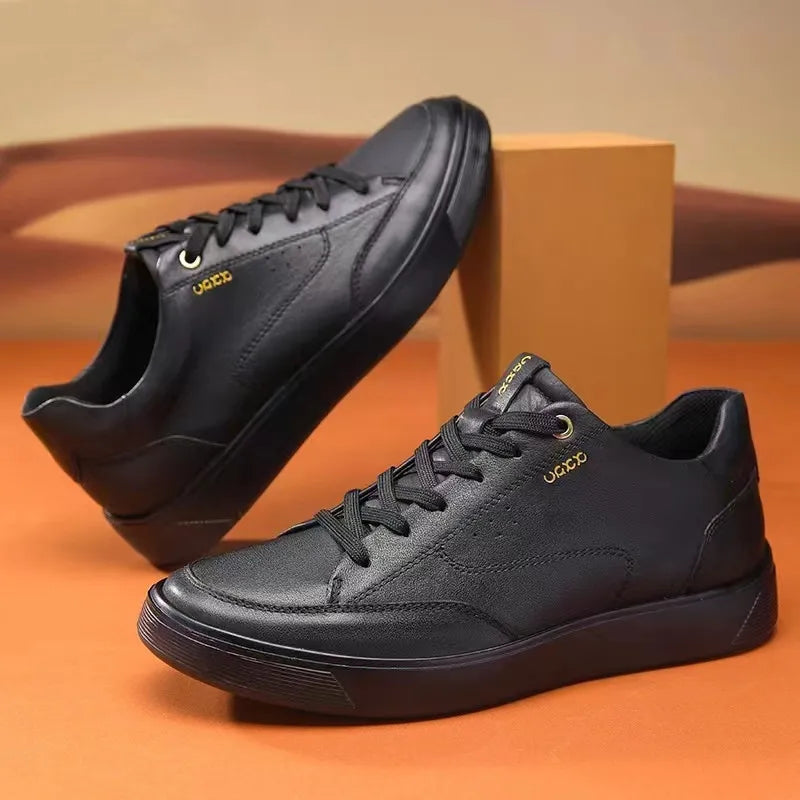 High Quality Leather Athletic Sneakers