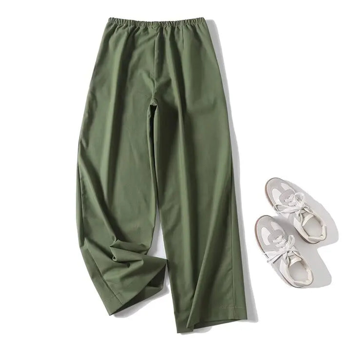 Comfortable Linen Wide-Leg Pants