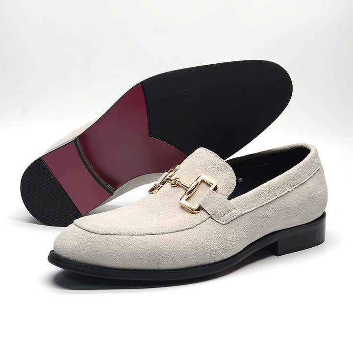 Classic Suede Horsebit Loafers