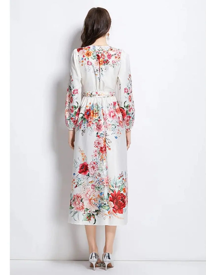 Classic Wrap Style Cocktail Party Dress