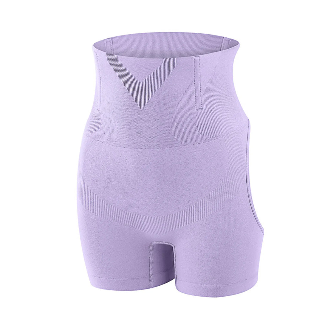 Elastic High-Waisted Hip Lifting Pants