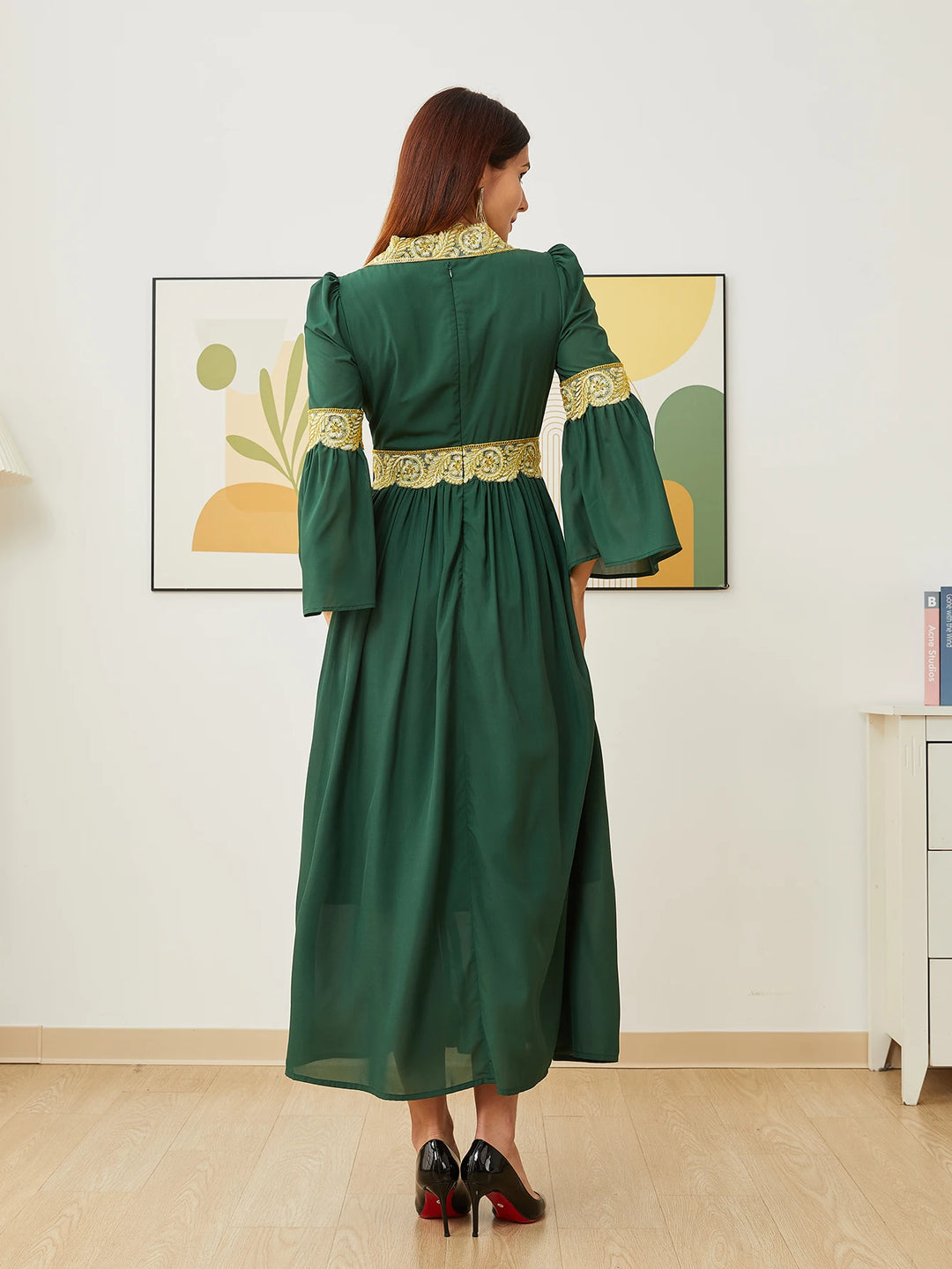 Elegant Loose Abaya Dress