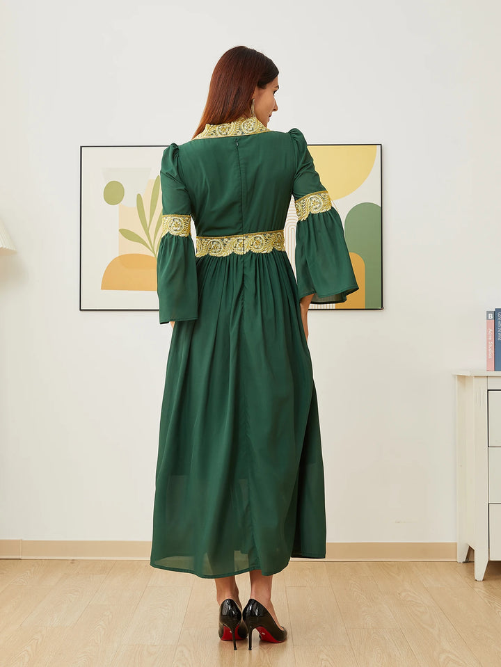 Elegant Loose Abaya Dress