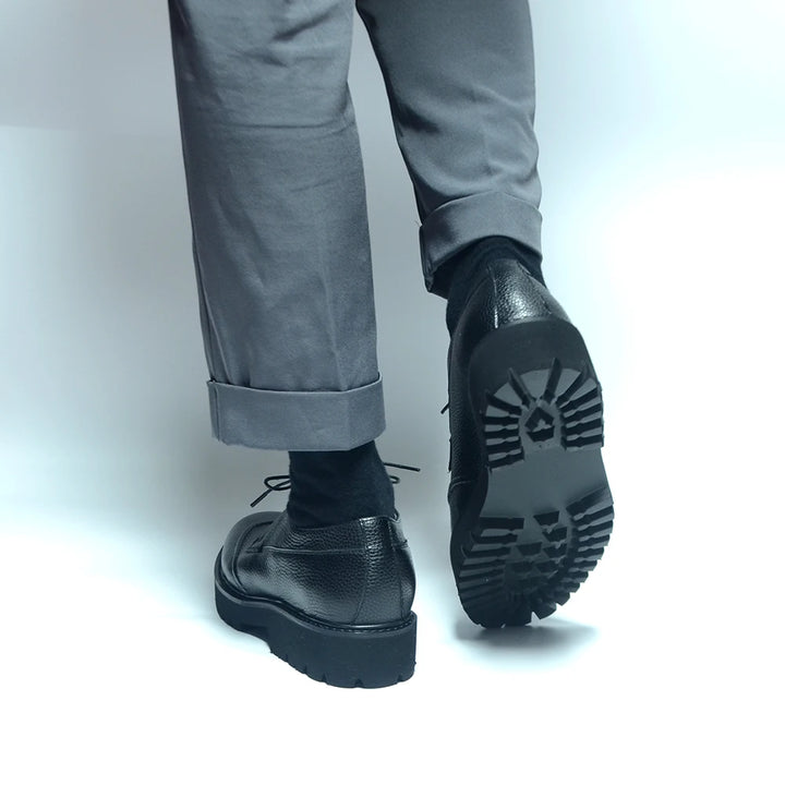 Fancy Lace-Up Leather Business Shoes