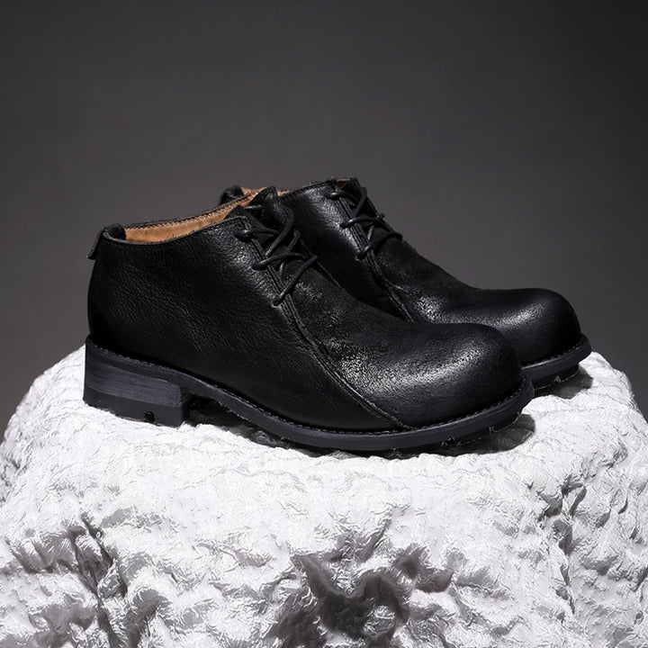 Exquisite Natural Calf Leather Outdoor Boots