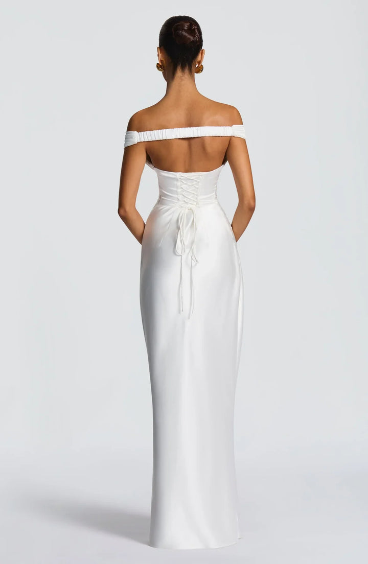 Stunning Cut-out Tie-Up Party Dress