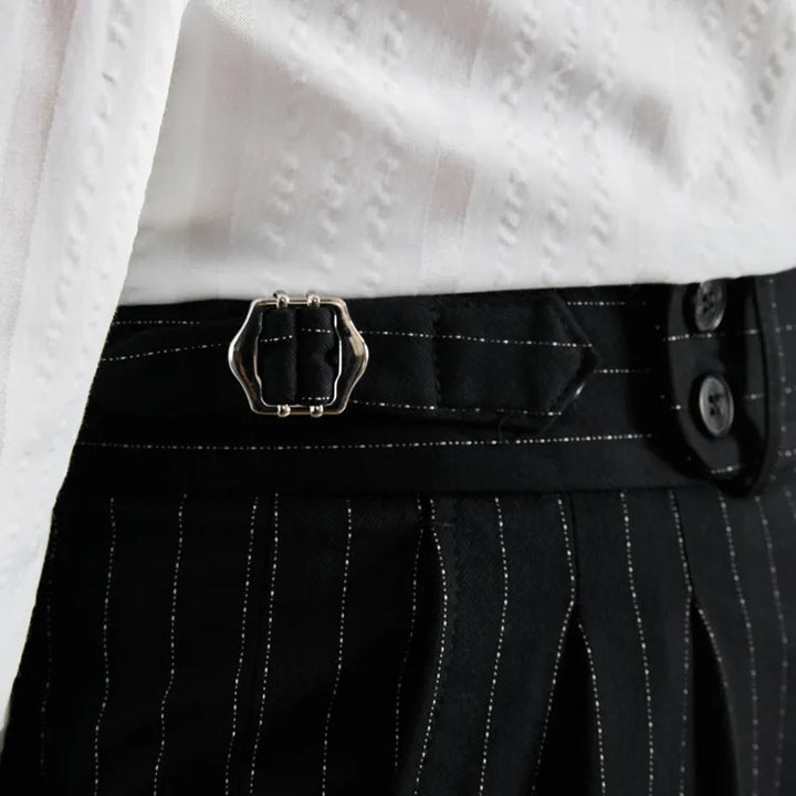 Refined High Waist Office Pants