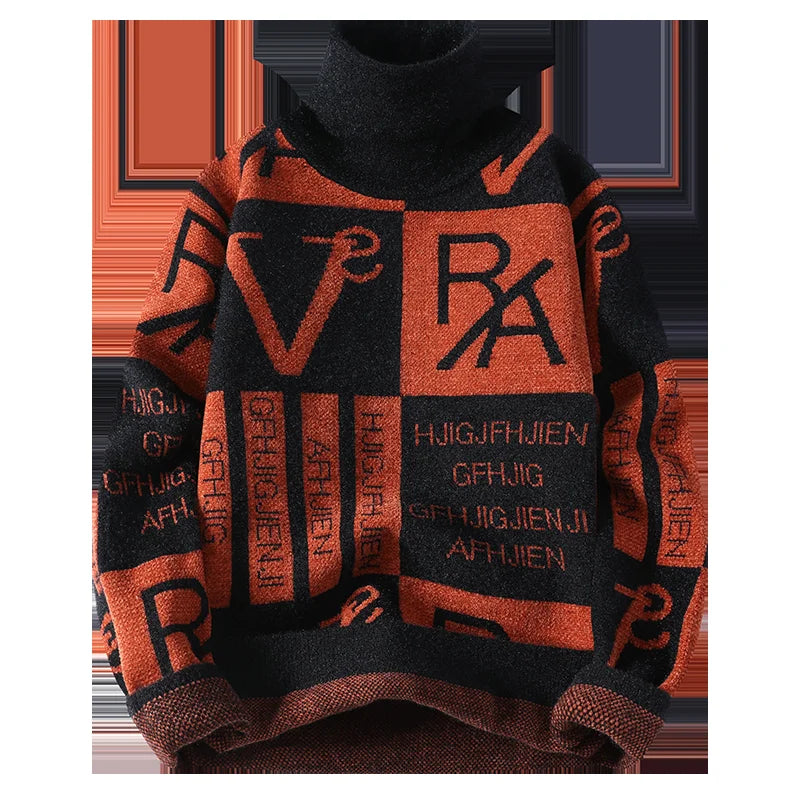 Trendy Turtle Neck Casual Wool Jumper