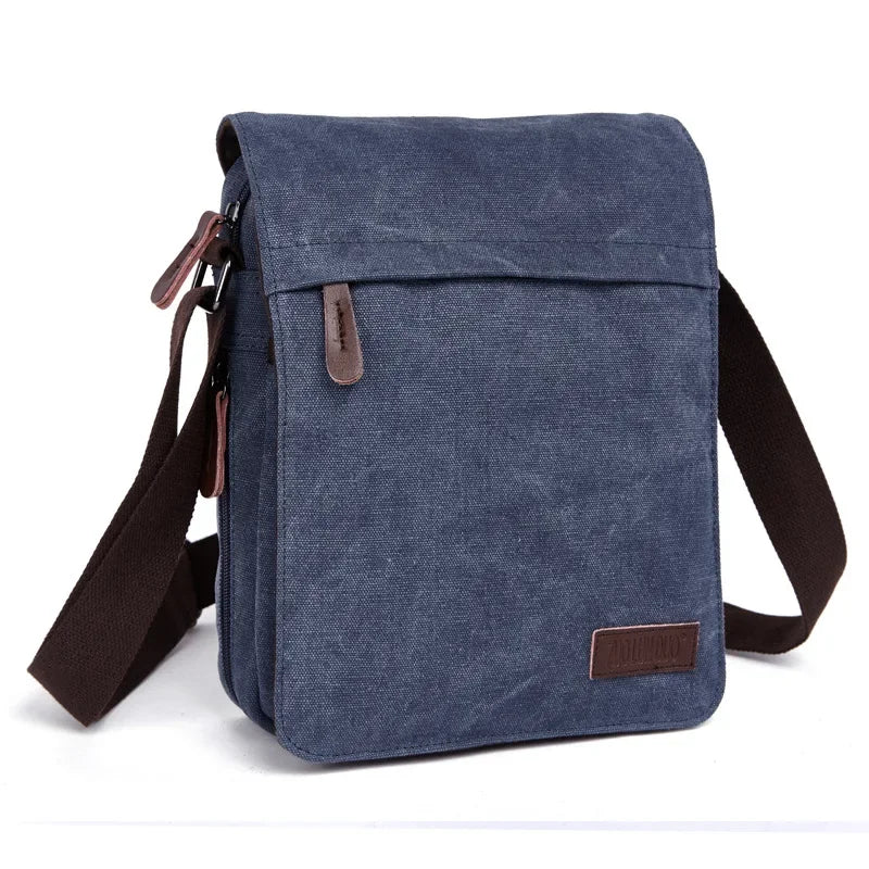 Vintage Single Shoulder Canvas Bag