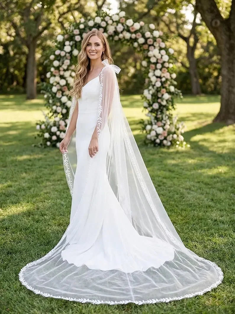 Romantic Lace Bridal Clock - With Bridal Shrug