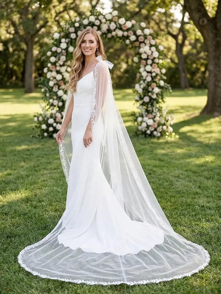 Romantic Lace Bridal Clock - With Bridal Shrug