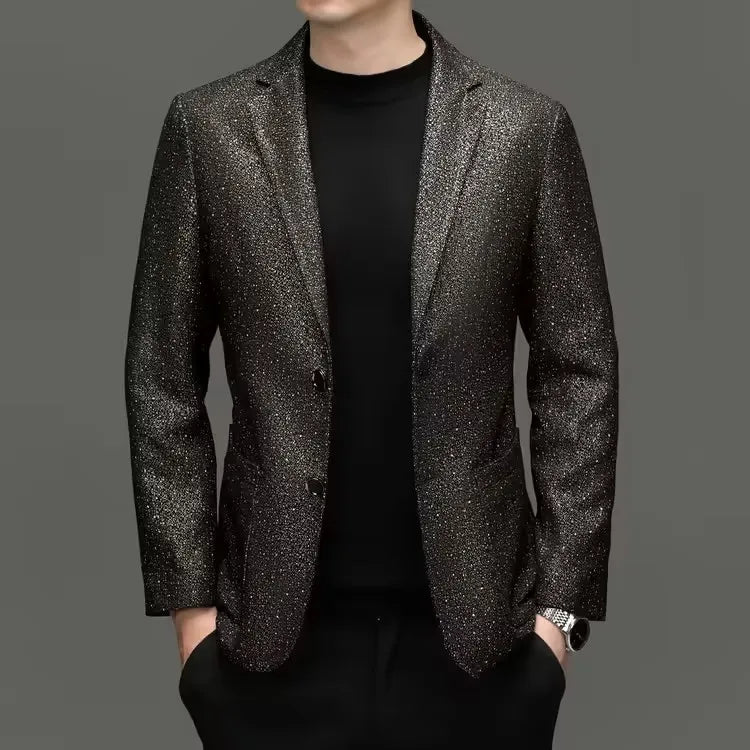 Premium Soft Sheepskin Leather Blazer