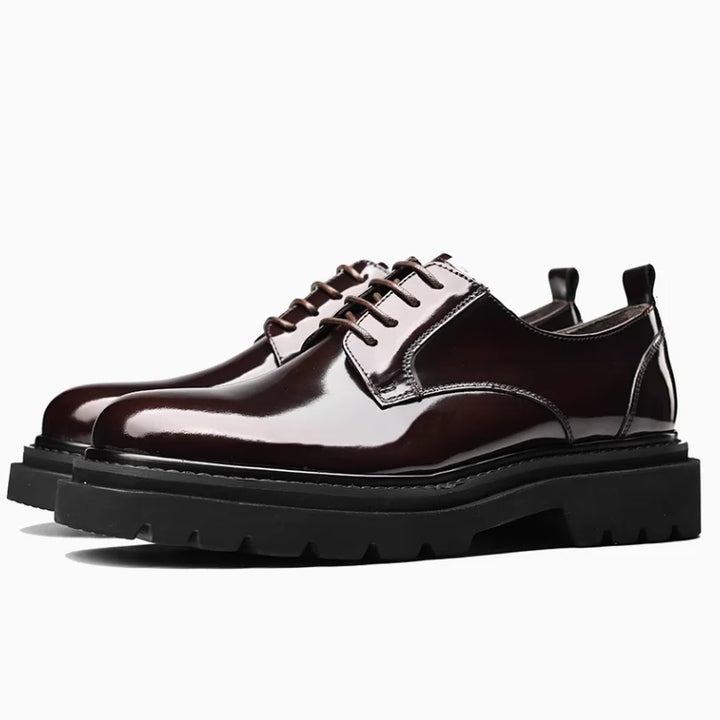 British Business Thick-sole Derby Shoes