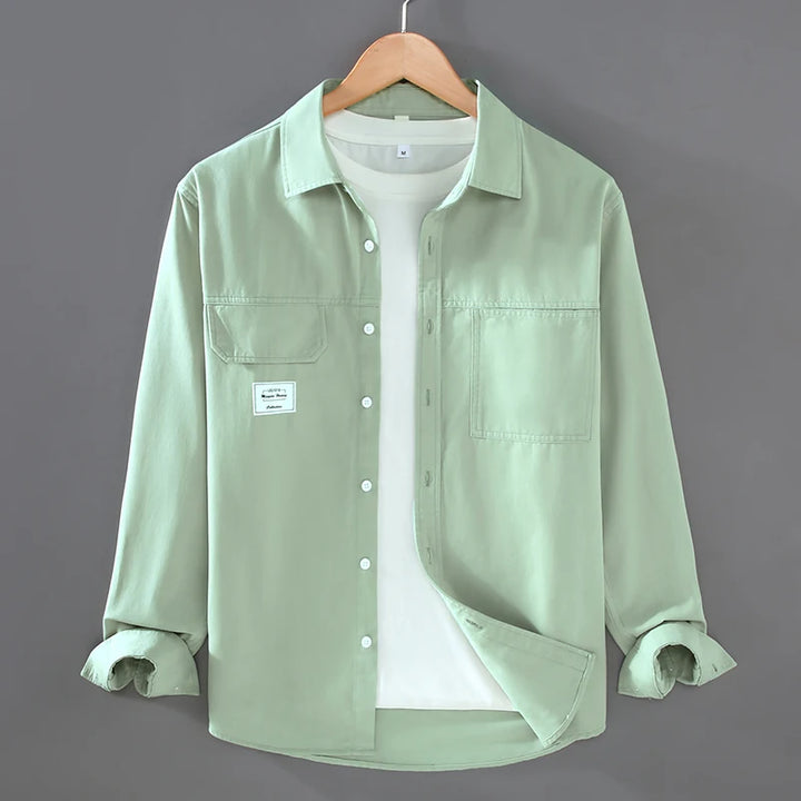 Work Style Pure Cotton Casual Shirt