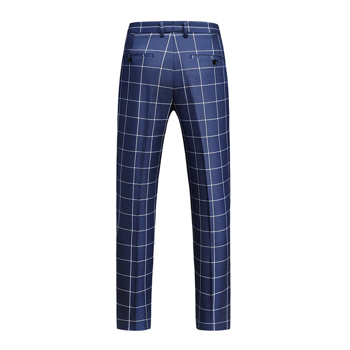 Plaid Business Dress Pants