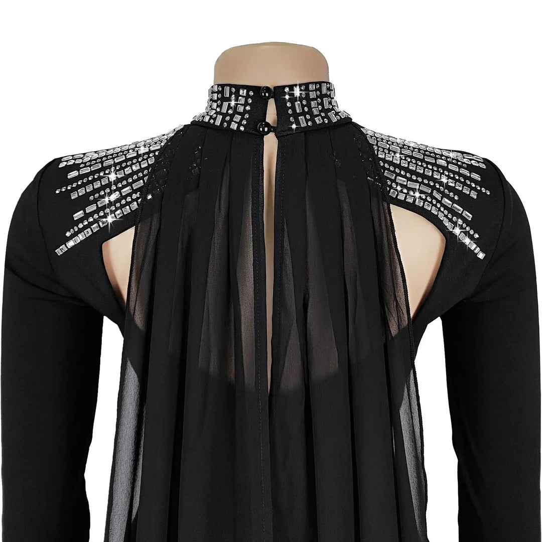 Regal See-through Ankle Length Dress