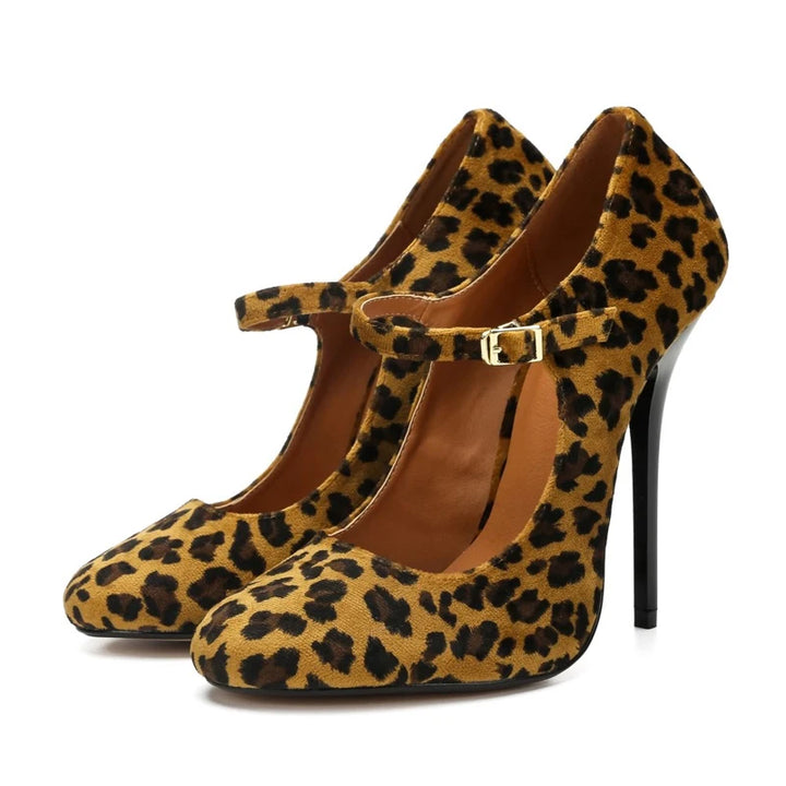 Bright Velvet Club High Heels