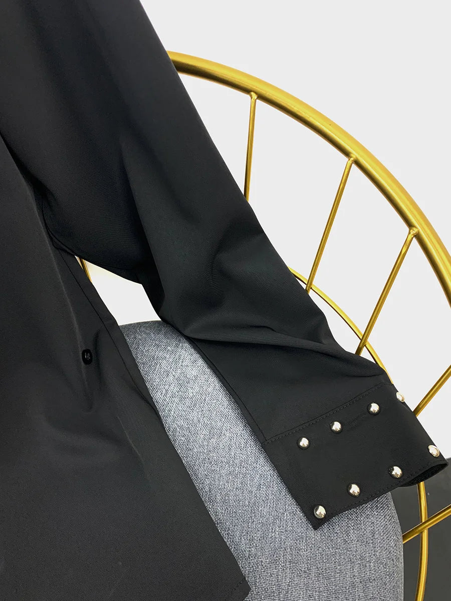 Smart Rivet Details Casual Shirt