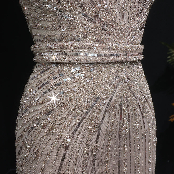 Luxury Off Shoulder Evening Party Dress