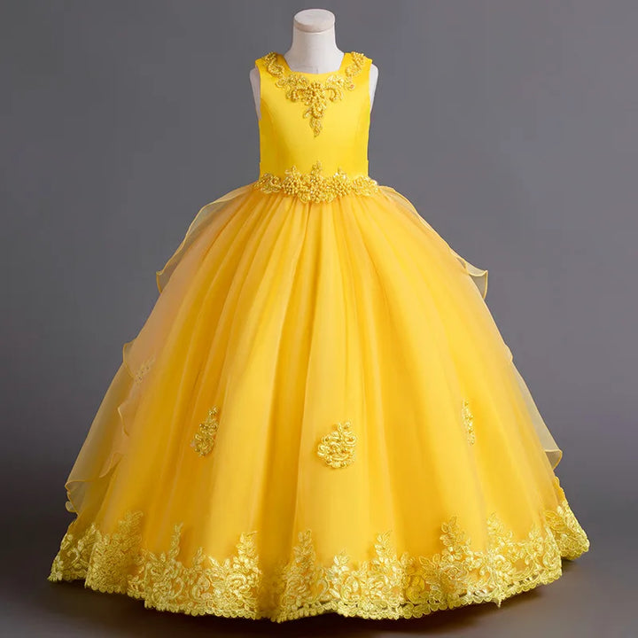 Superbe robe de soirée d'Halloween pour fille