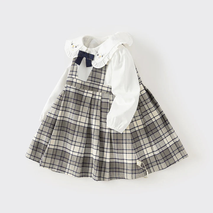 Preppy Style Baby Girl's Dress