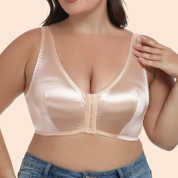 Skin beige satin ultra-thin women&