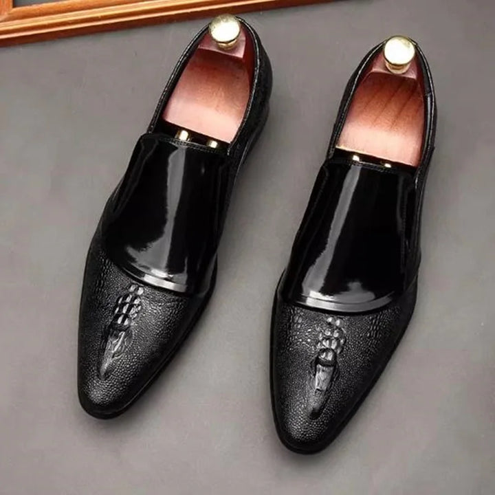 Timeless Shiny Patent Business Loafers