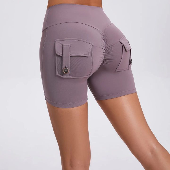 Classic Push-Up Pockets Yoga Shorts