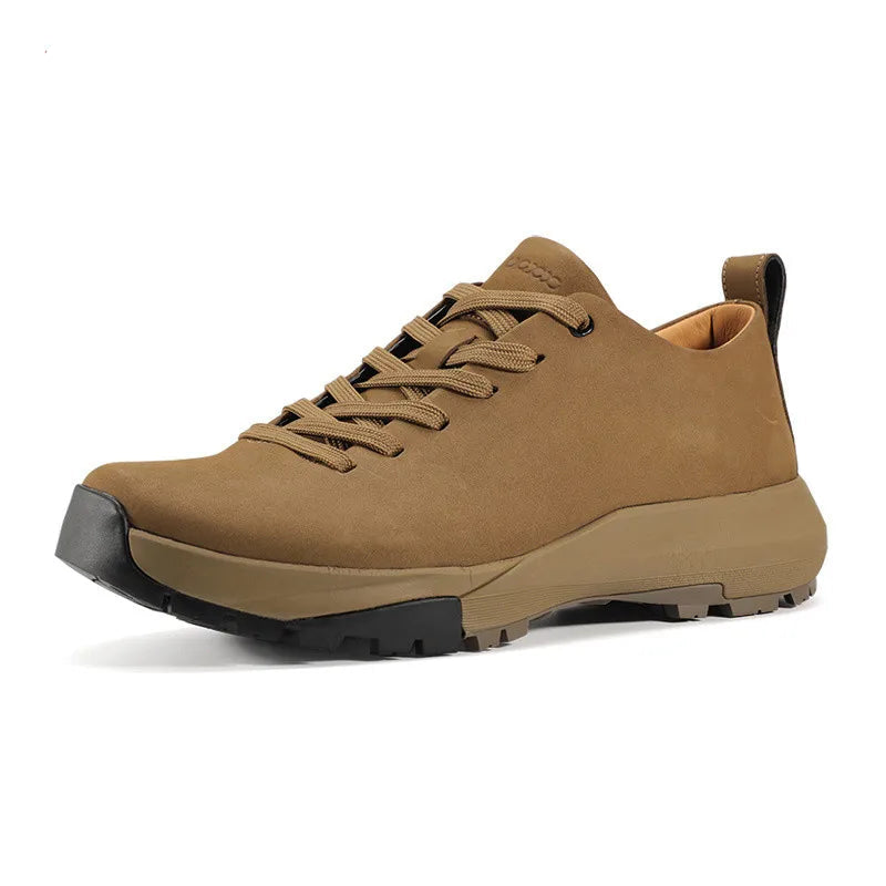 Trendy Real Leather Hiking Shoes