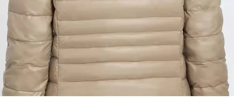 Fancy Warm Puffer Down Overcoat