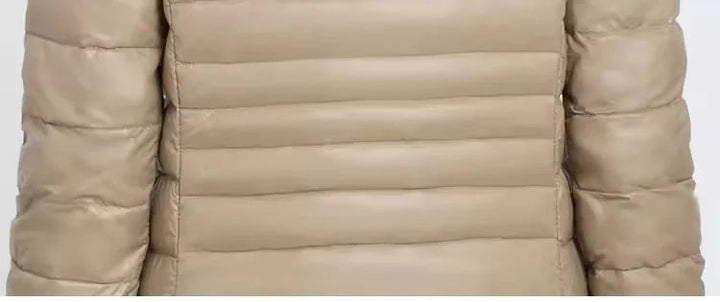 Fancy Warm Puffer Down Overcoat