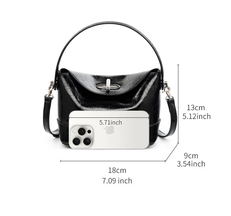 Luxury Soft Mini Crossbody Handbag