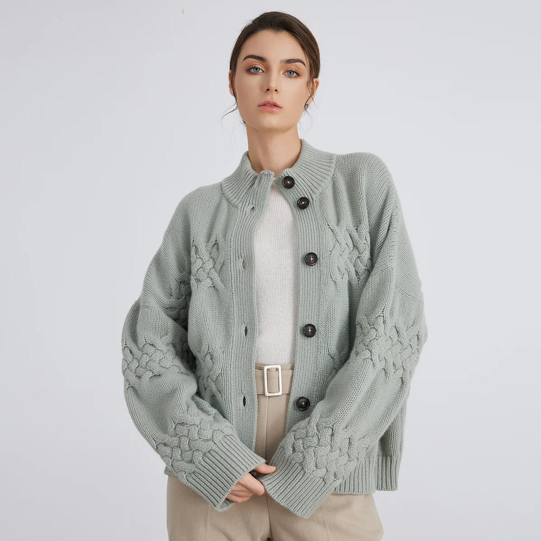 Everyday Thick Pure Wool Cardigan