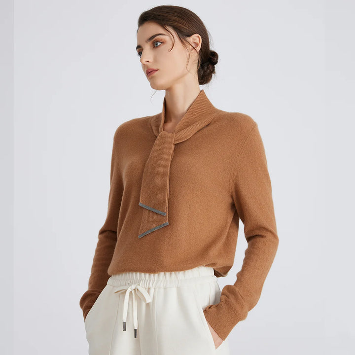 Premium Cashmere Knit Pullover Sweater