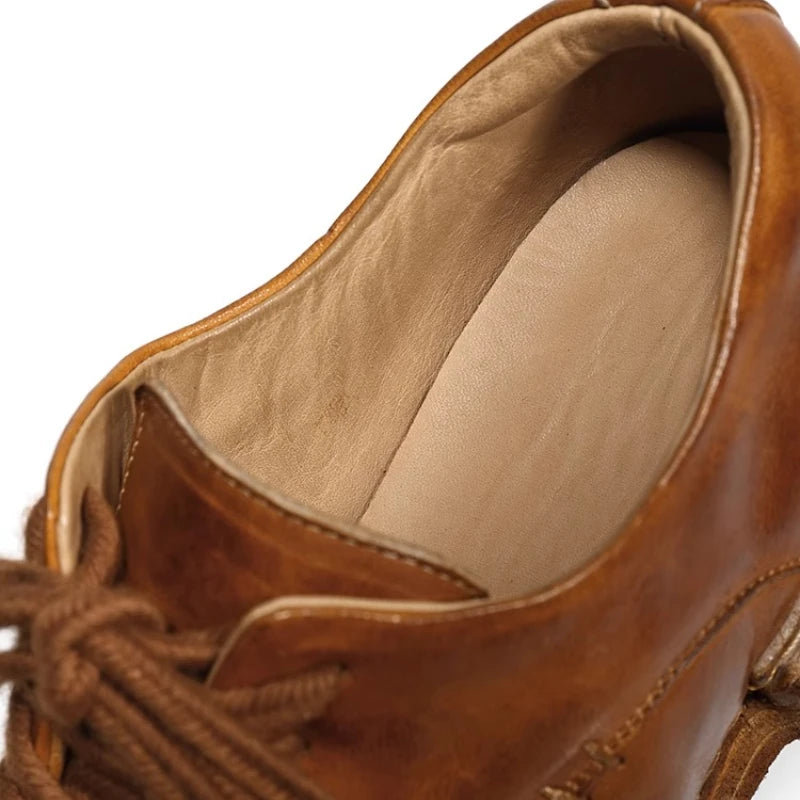 Smart Hand-Sewn Derby Shoes