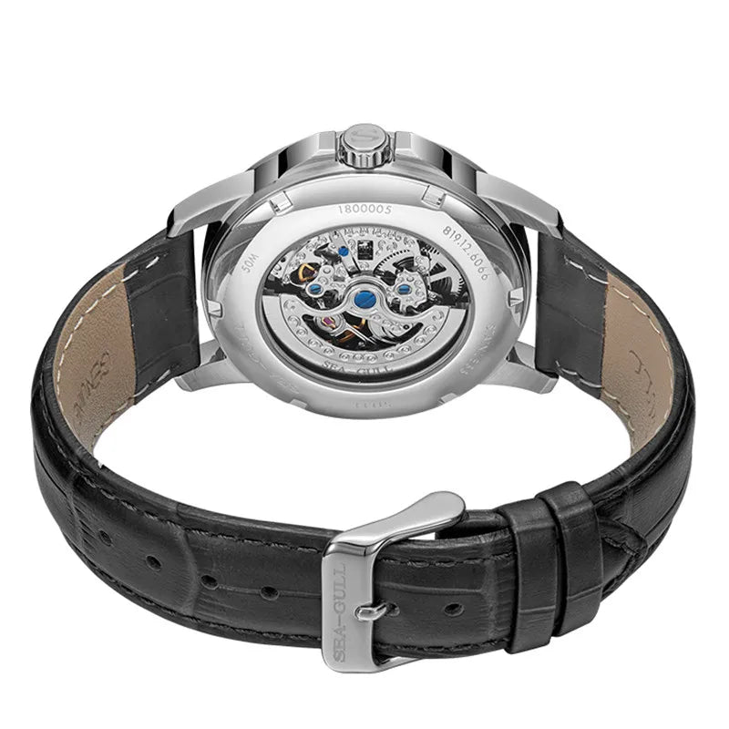 Timeless Leather Band Casual Watch