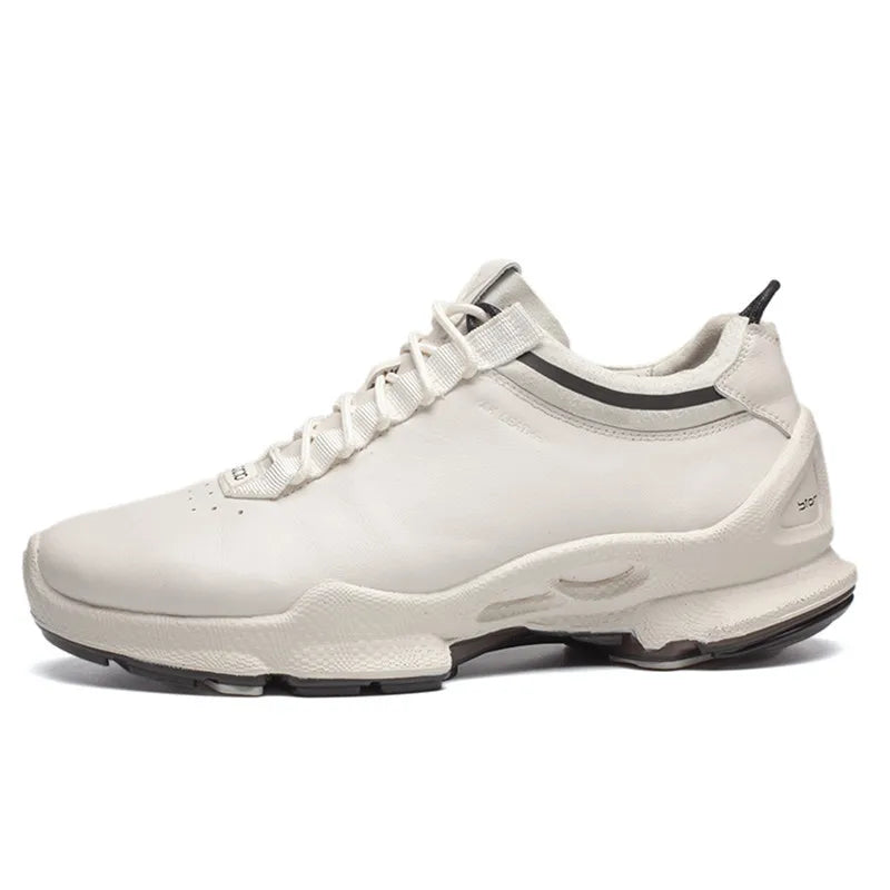 Soft Cowhide Leather Sports Shoes