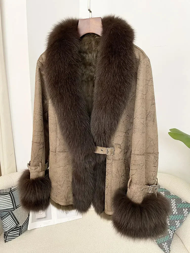 Premium Thick Fur Line Warm Jacket