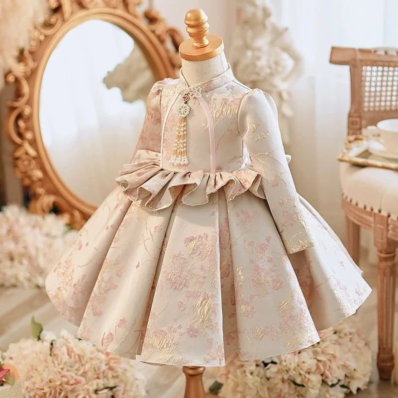 High-End Little Flower Princess Dress