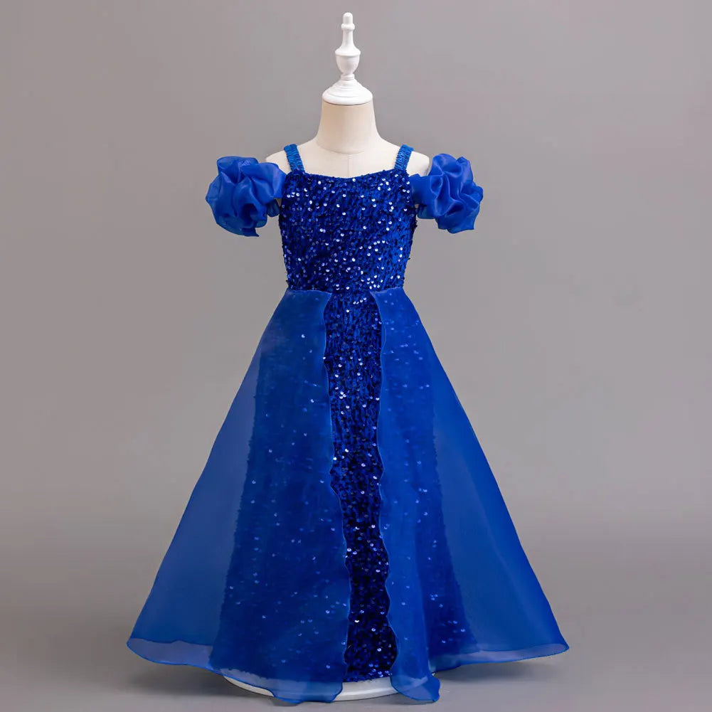 Stylish Sequin Flower Girl&