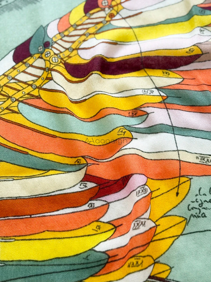 Elegant Cashmere Tassel Oversized Shawl